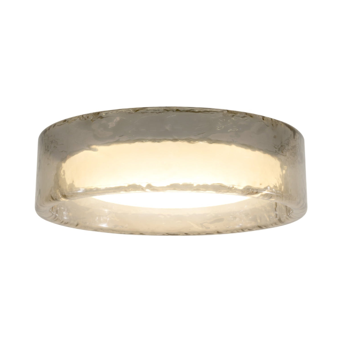 Ringo LED Flush Mount Ceiling Light in Smoked (35.4-Inch).