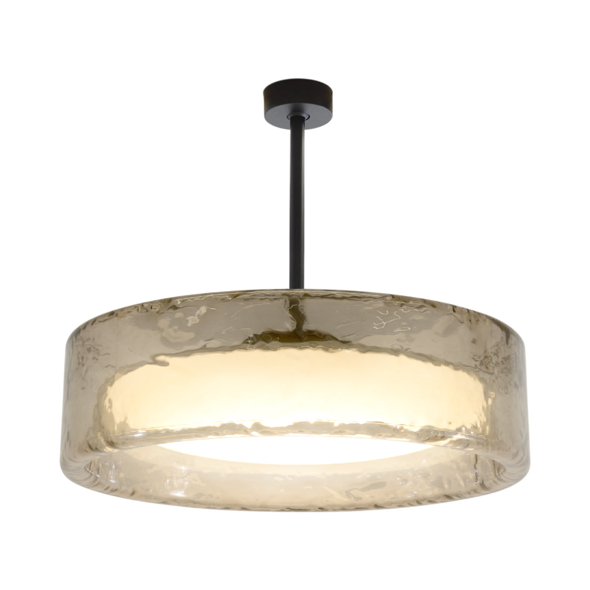 Ringo LED Pendant Light in Smoked (Fixed/35.44-Inch).