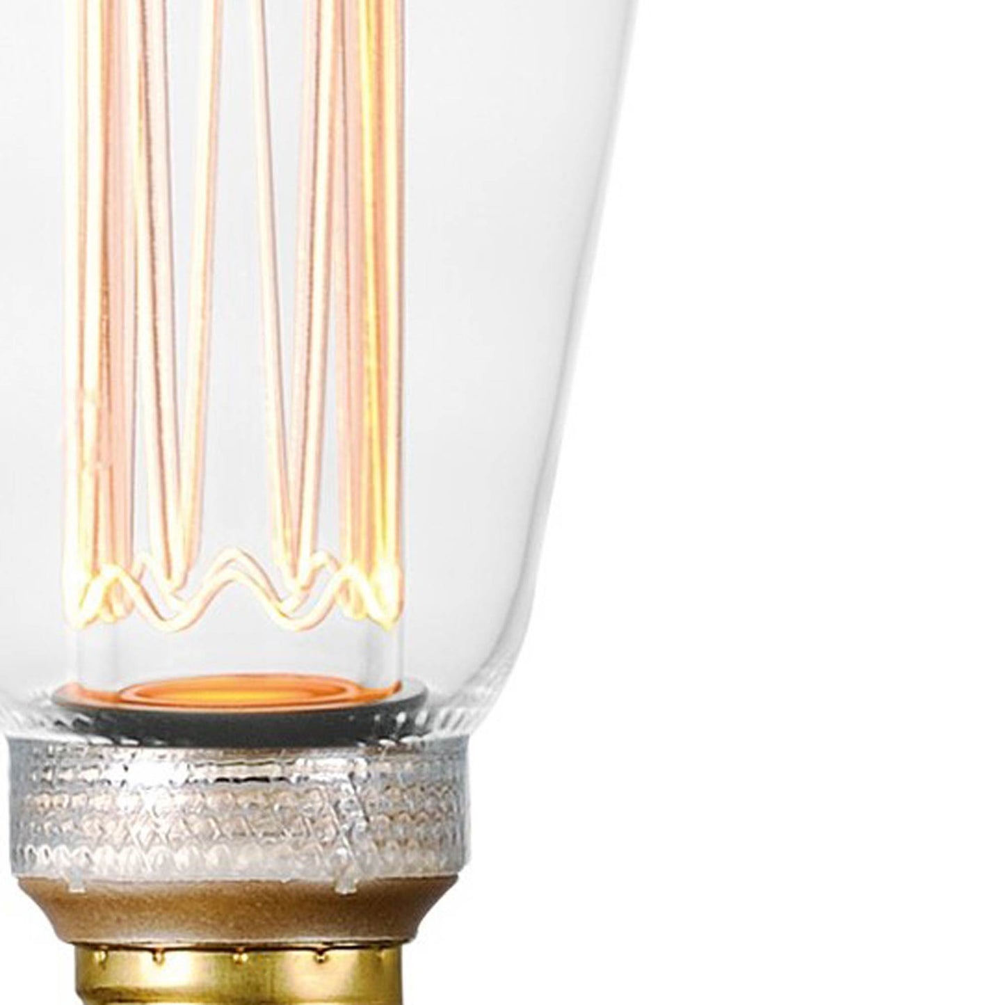 3.5W Dimmable ST64 Classic E26 Medium Base LED Bulb in Detail.