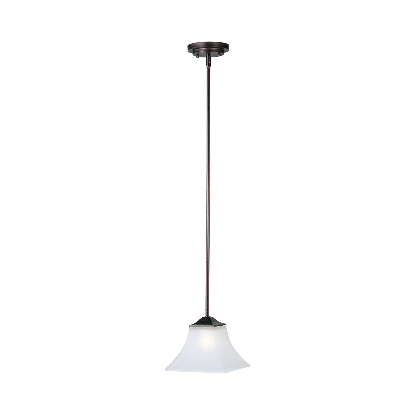 Aurora Mini Pendant Light in Oil Rubbed Bronze.