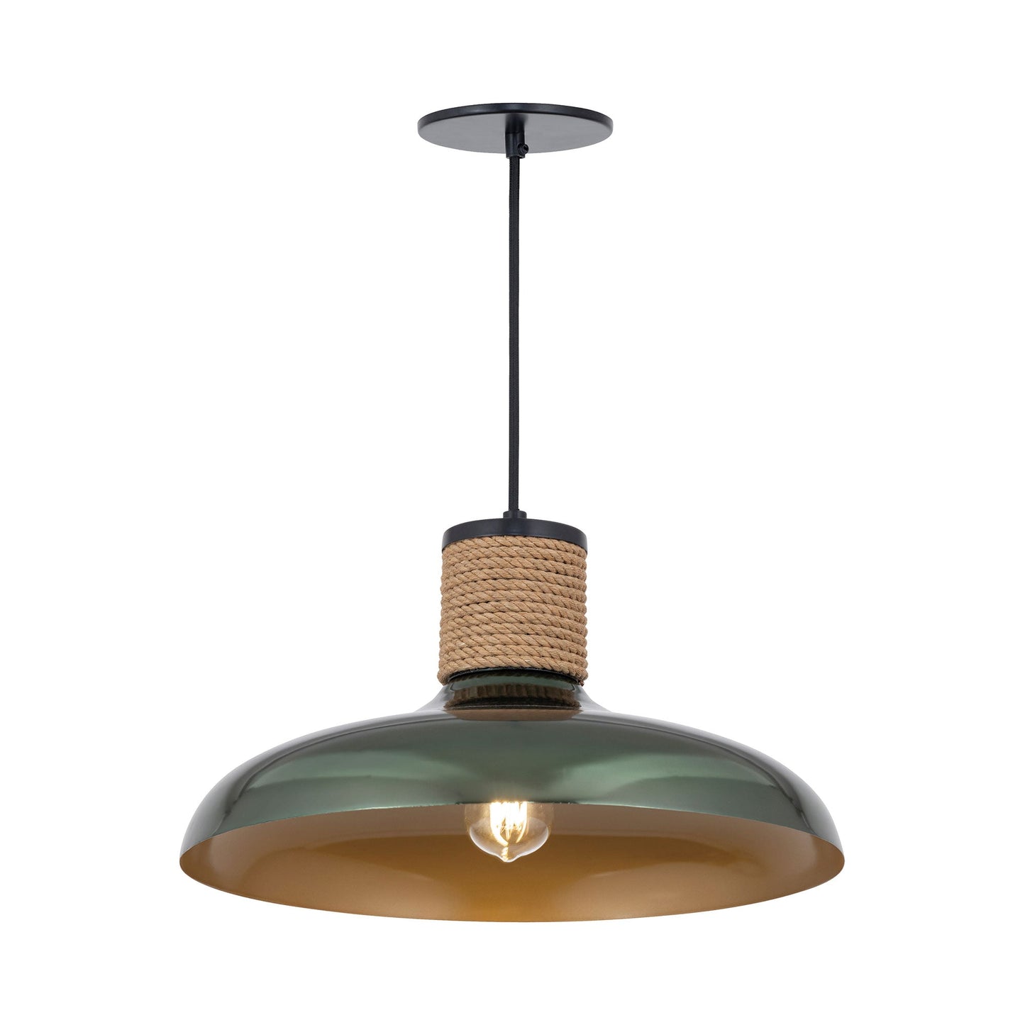 Bingham Pendant Light in June Bug (17-Inch).