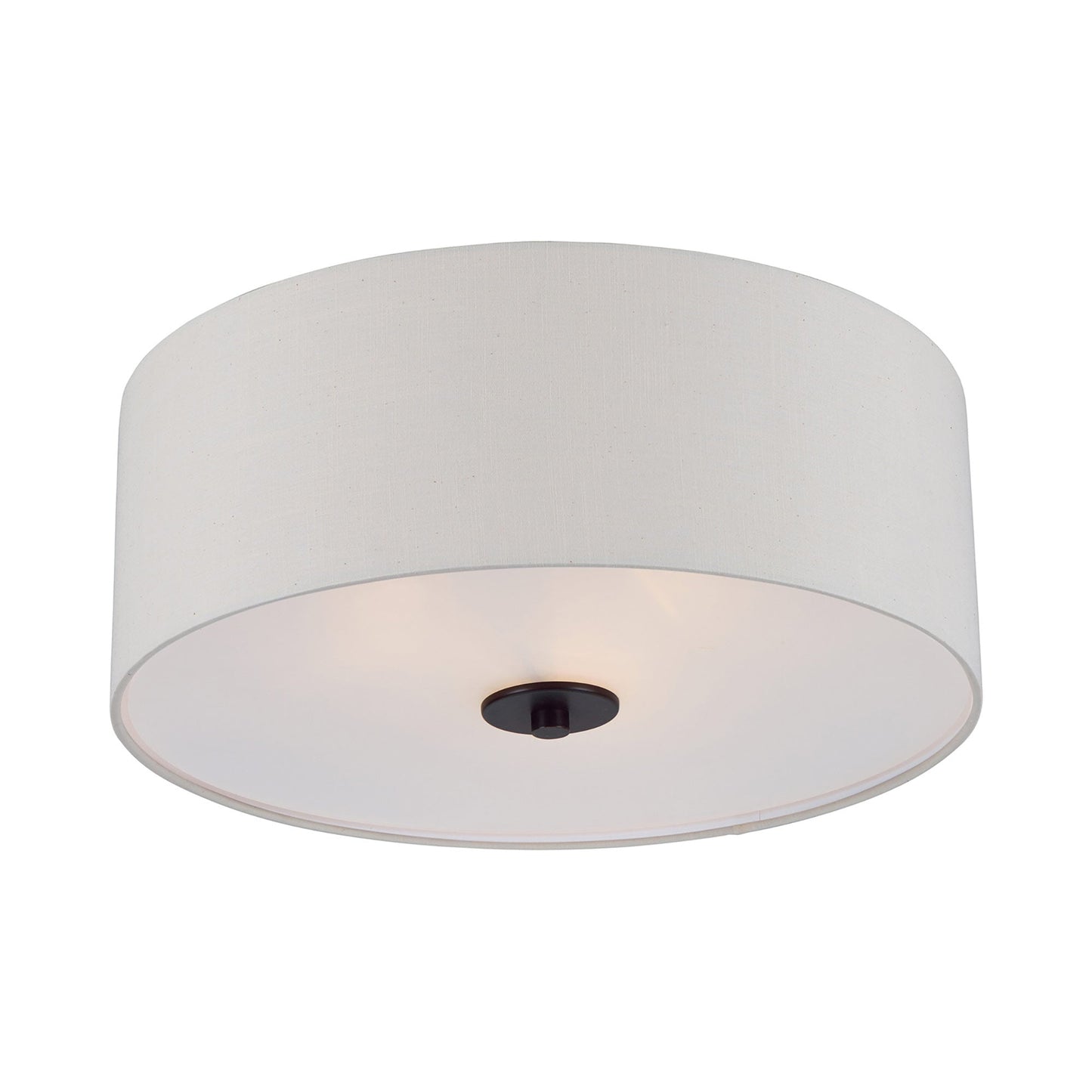 Bongo Flush Mount Ceiling Light in Oil Rubbed Bronze.