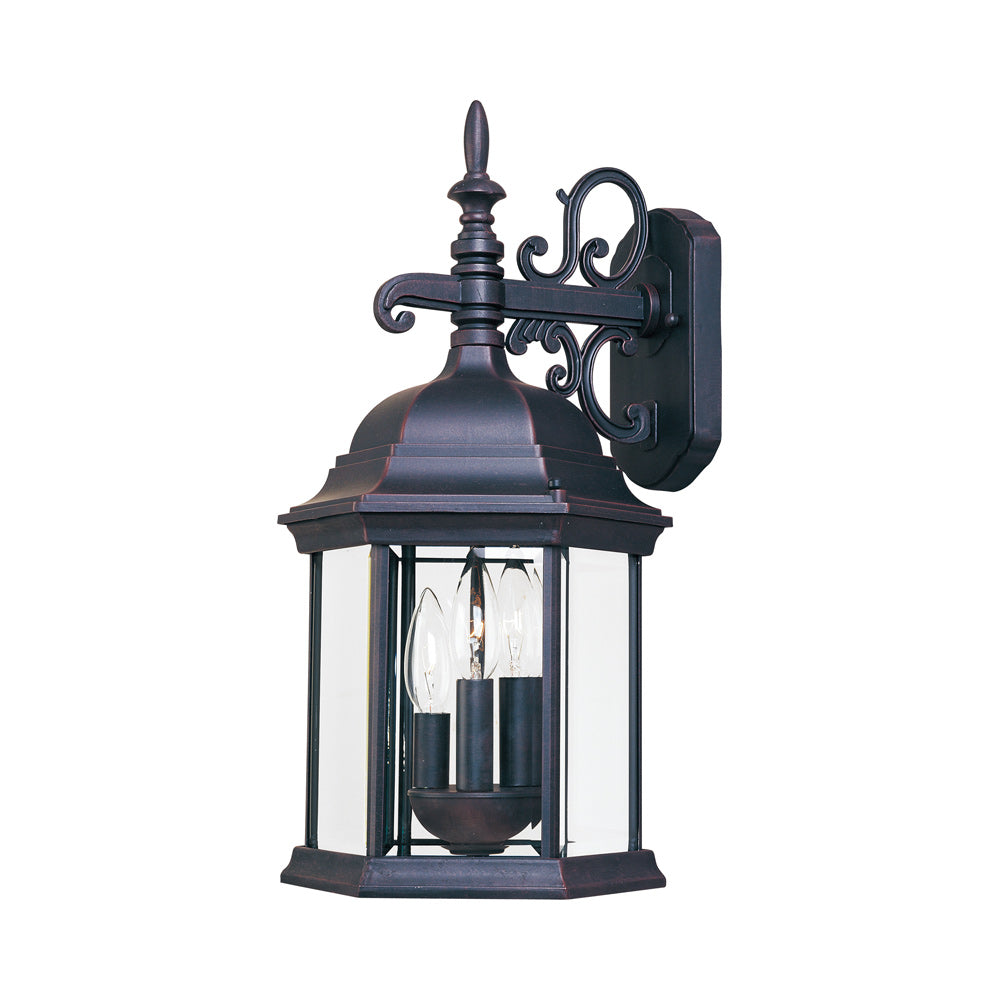 Builder Outdoor Cube Wall Light (3-Light).