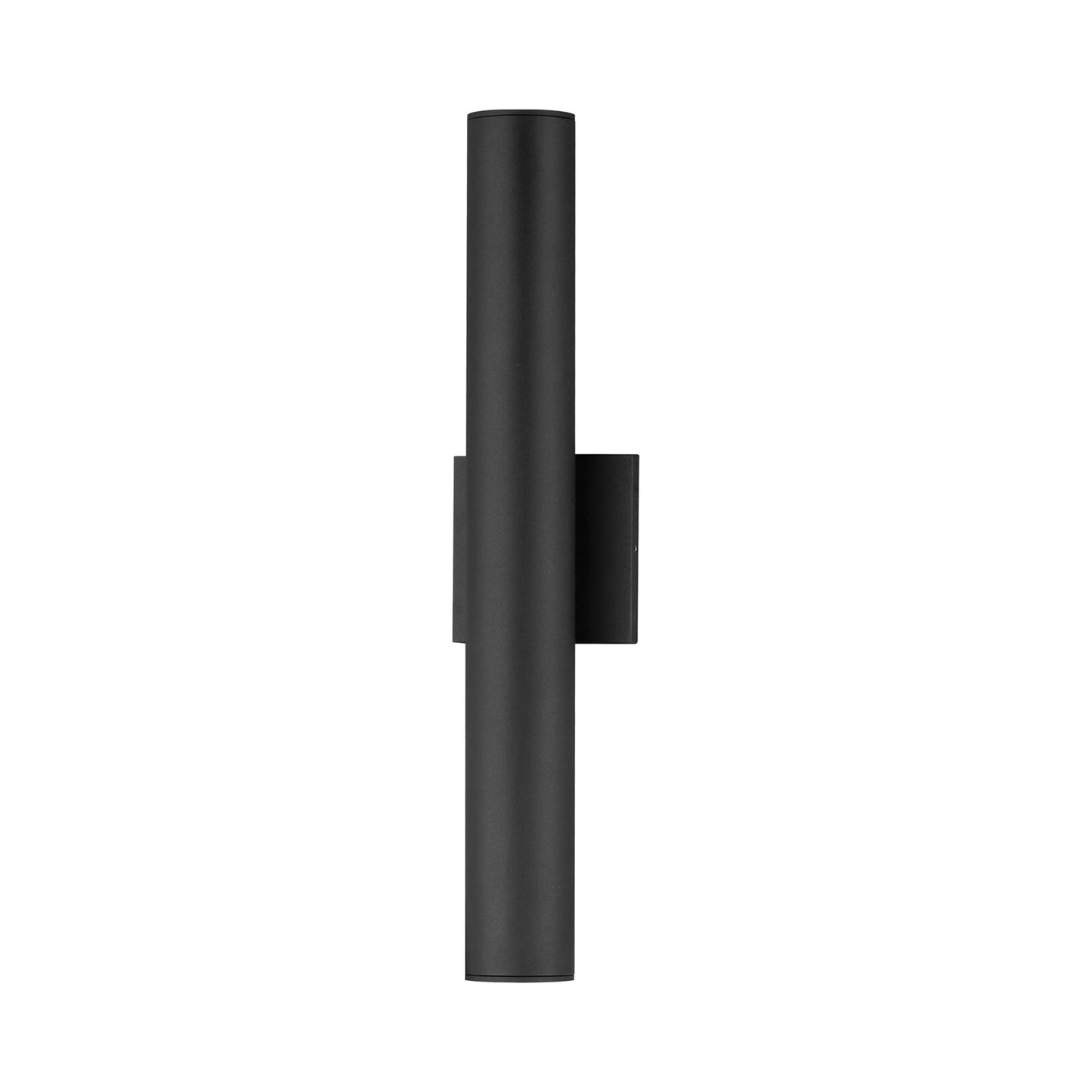 Calibro Outdoor LED Wall Light in Black (19.75-Inch).