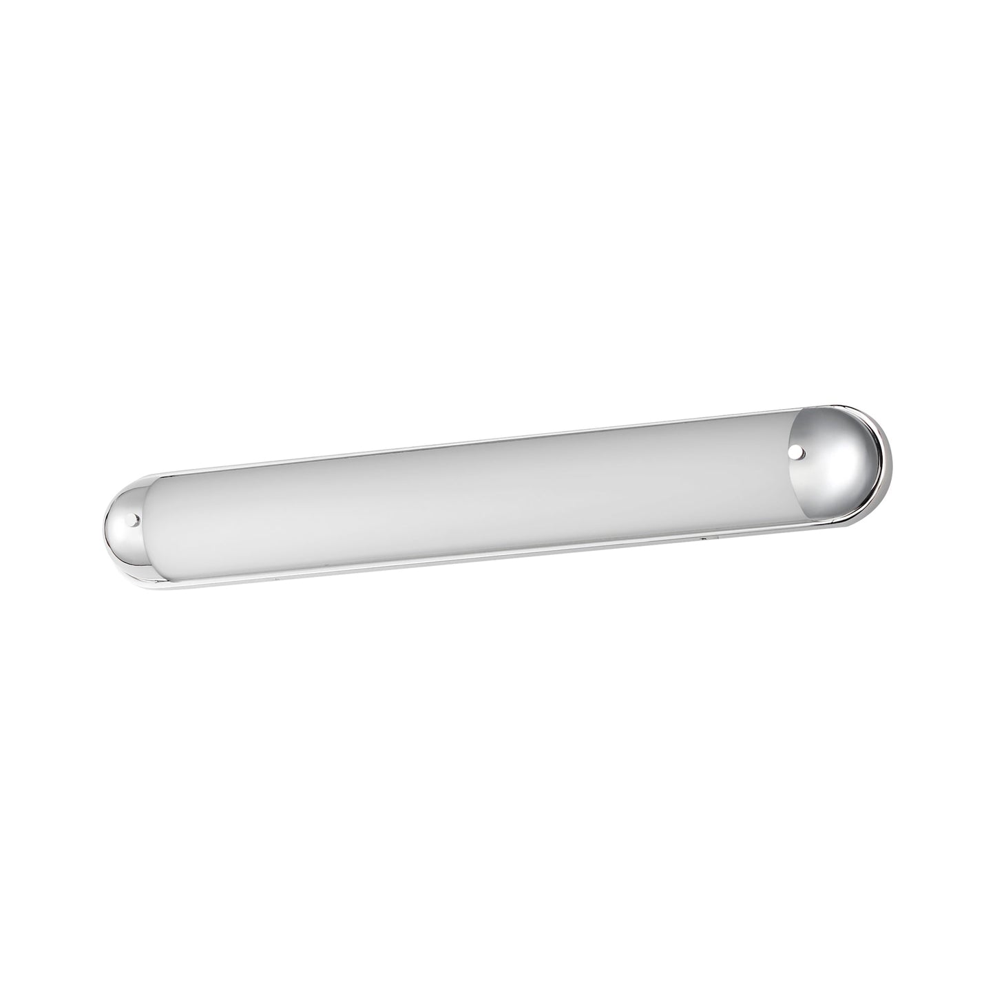 Capsule LED Bath Vanity Light in Polished Chrome (36-Inch).