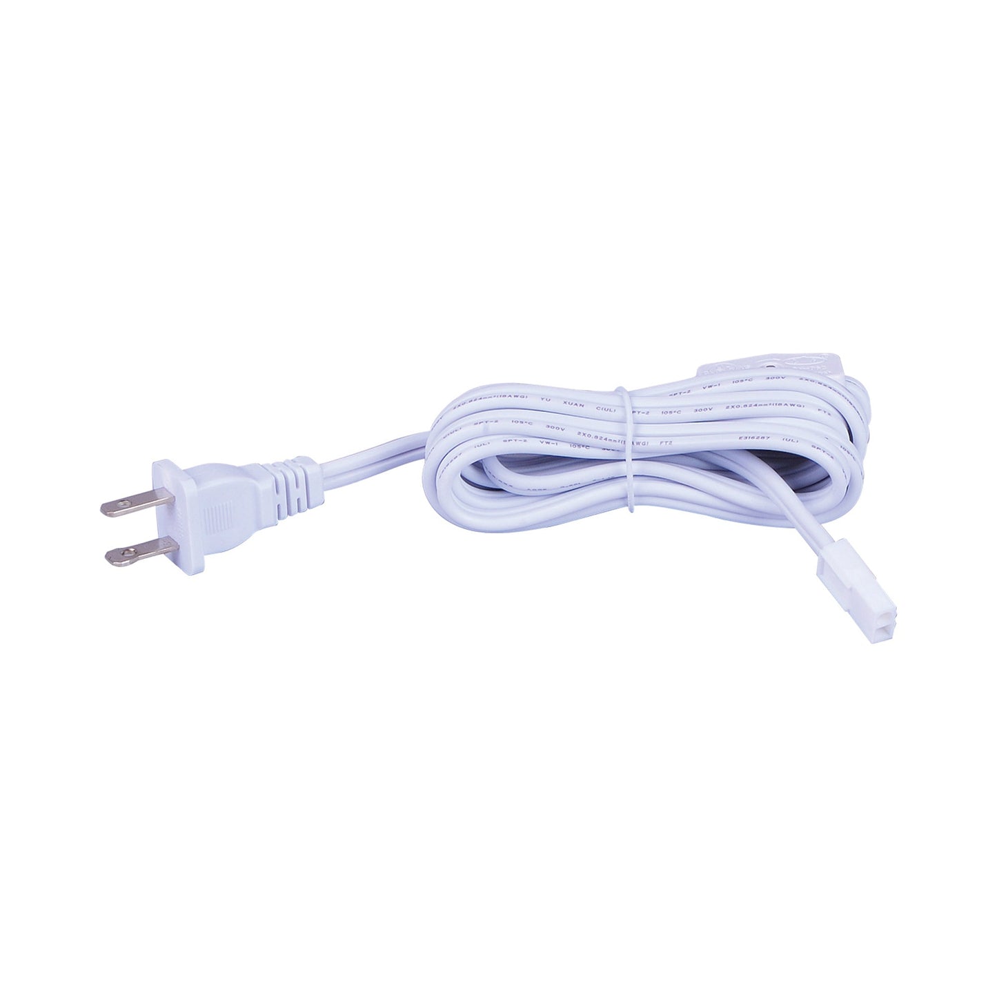 CounterMax LED Power Cord in White.