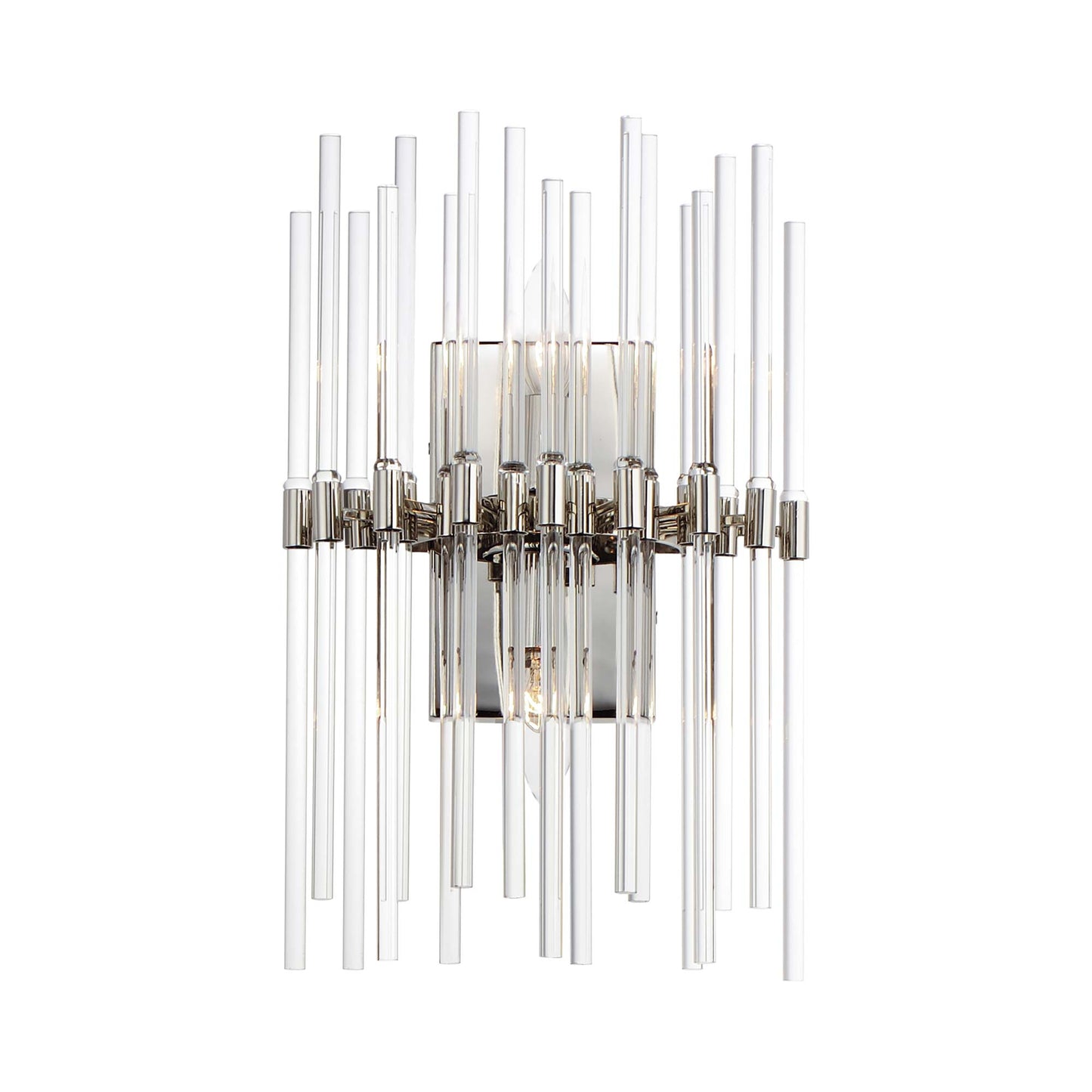 Divine Wall Light in Polished Nickel.