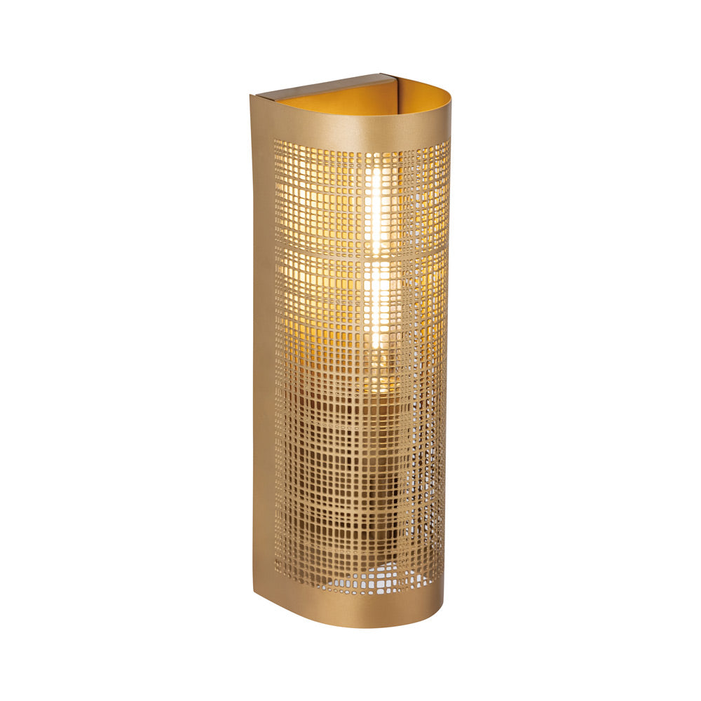 Hatcher Wall Light in Gold.