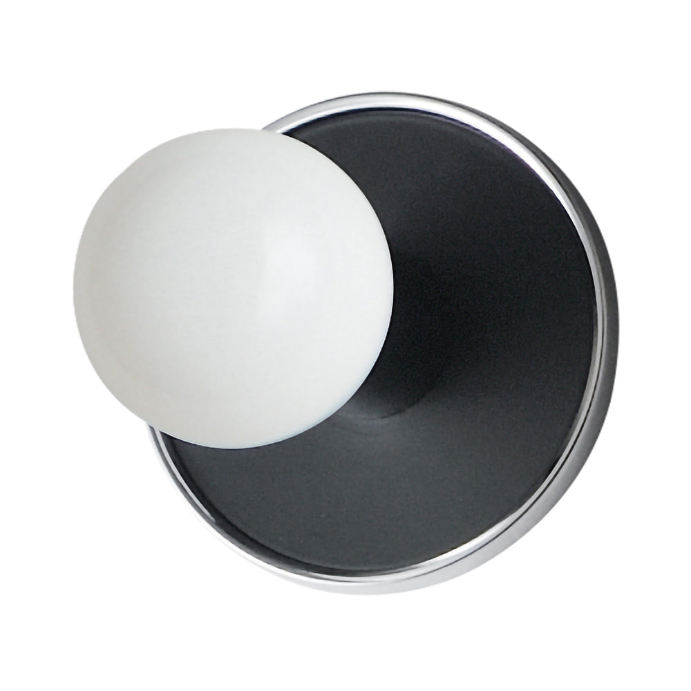 Hollywood Bath Wall Light in Polished Chrome.