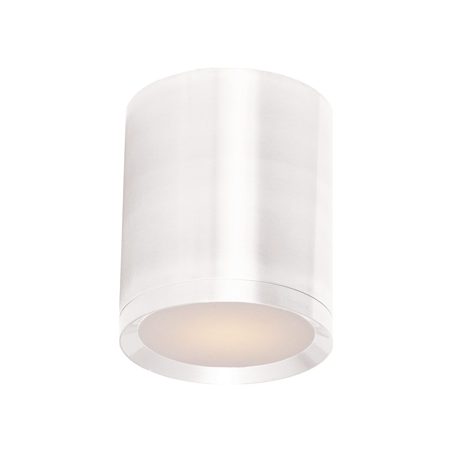 Lightray Outdoor LED Flush Mount Ceiling Light in White.