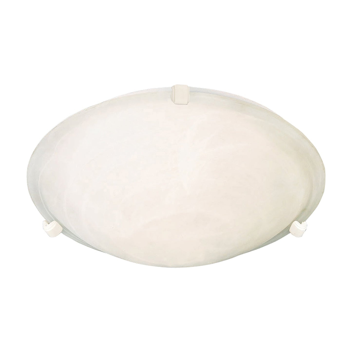 Malaga Flush Mount Ceiling Light in White/Marble (4-Light).