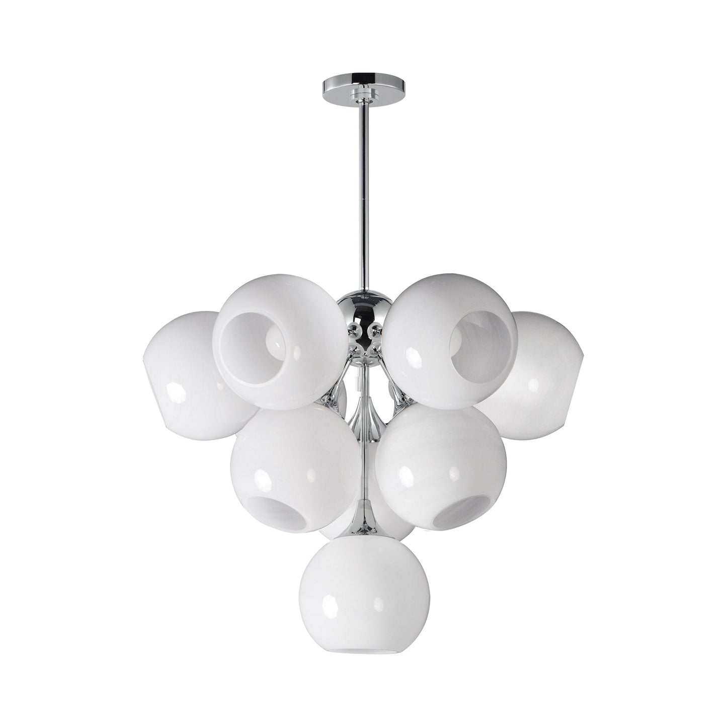 Neve Pendant Light in Polished Chrome.