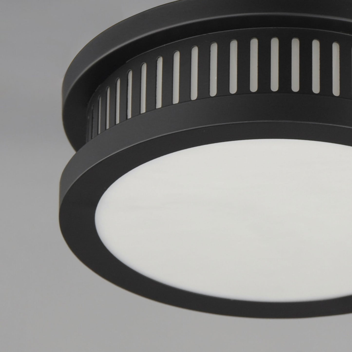 Oxford Outdoor Flush Mount Ceiling Light in Detail.