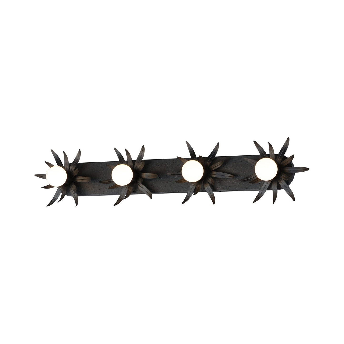 Paloma Bath Vanity Light in Anthracite (4-Light).