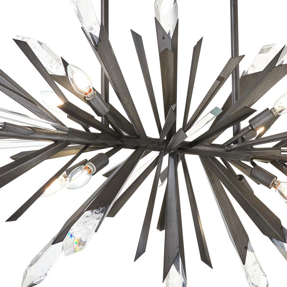 Elsa Linear Pendant Light in Detail.