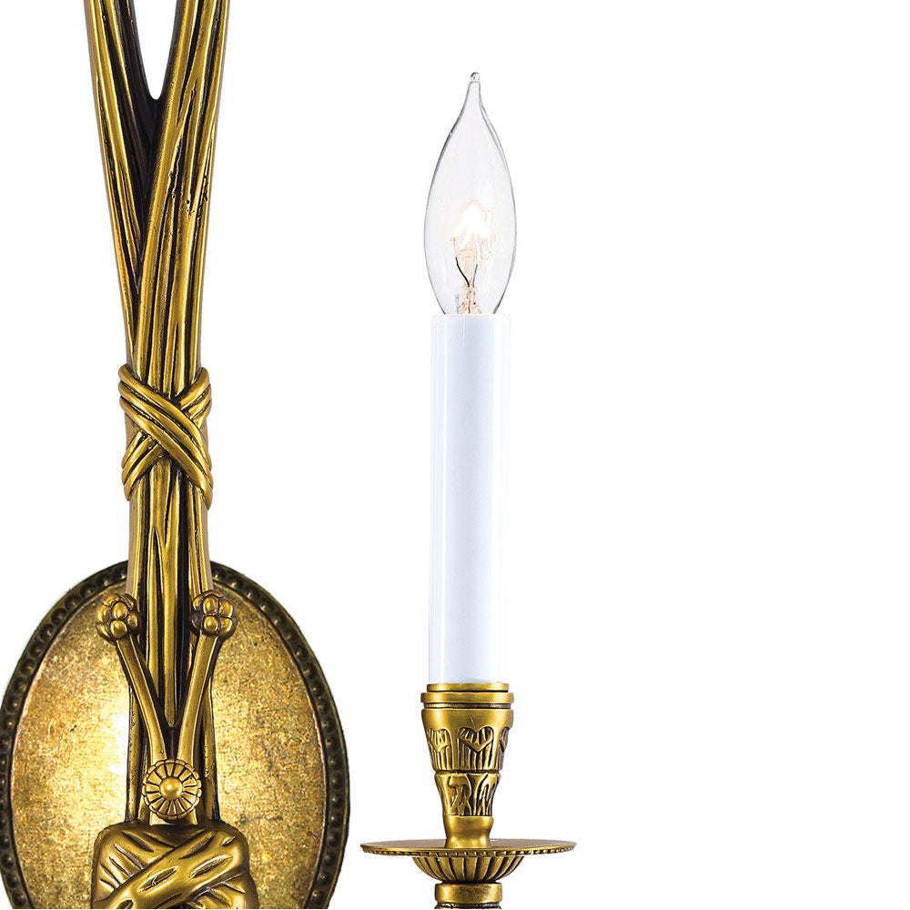 Metropolitan N9682B Wall Light in Detail.