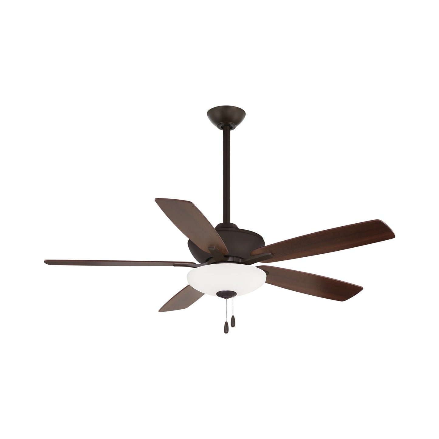 Minute LED Ceiling Fan in Oil Rubbed Bronze.