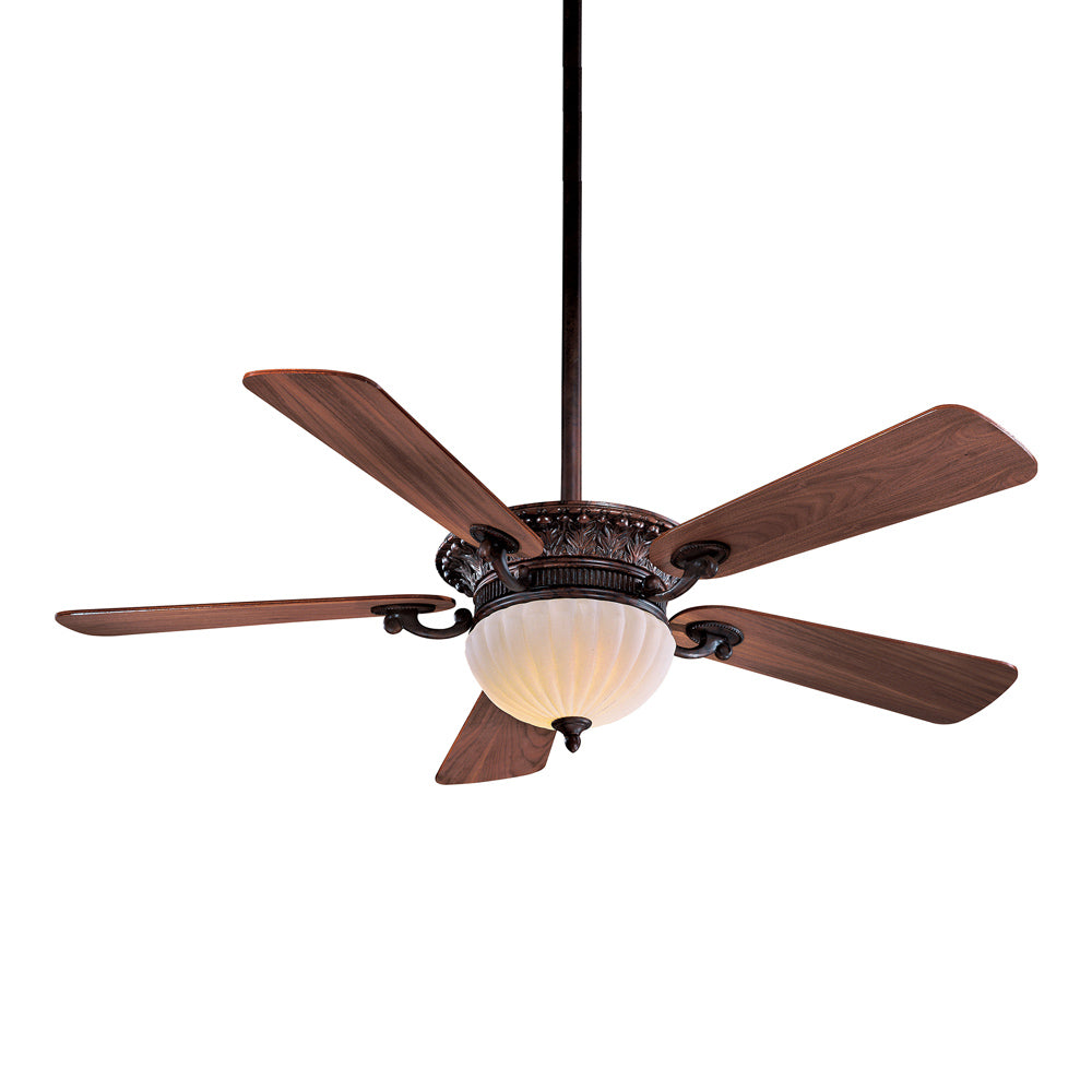 Volterra LED Ceiling Fan in Volterra Bronze.