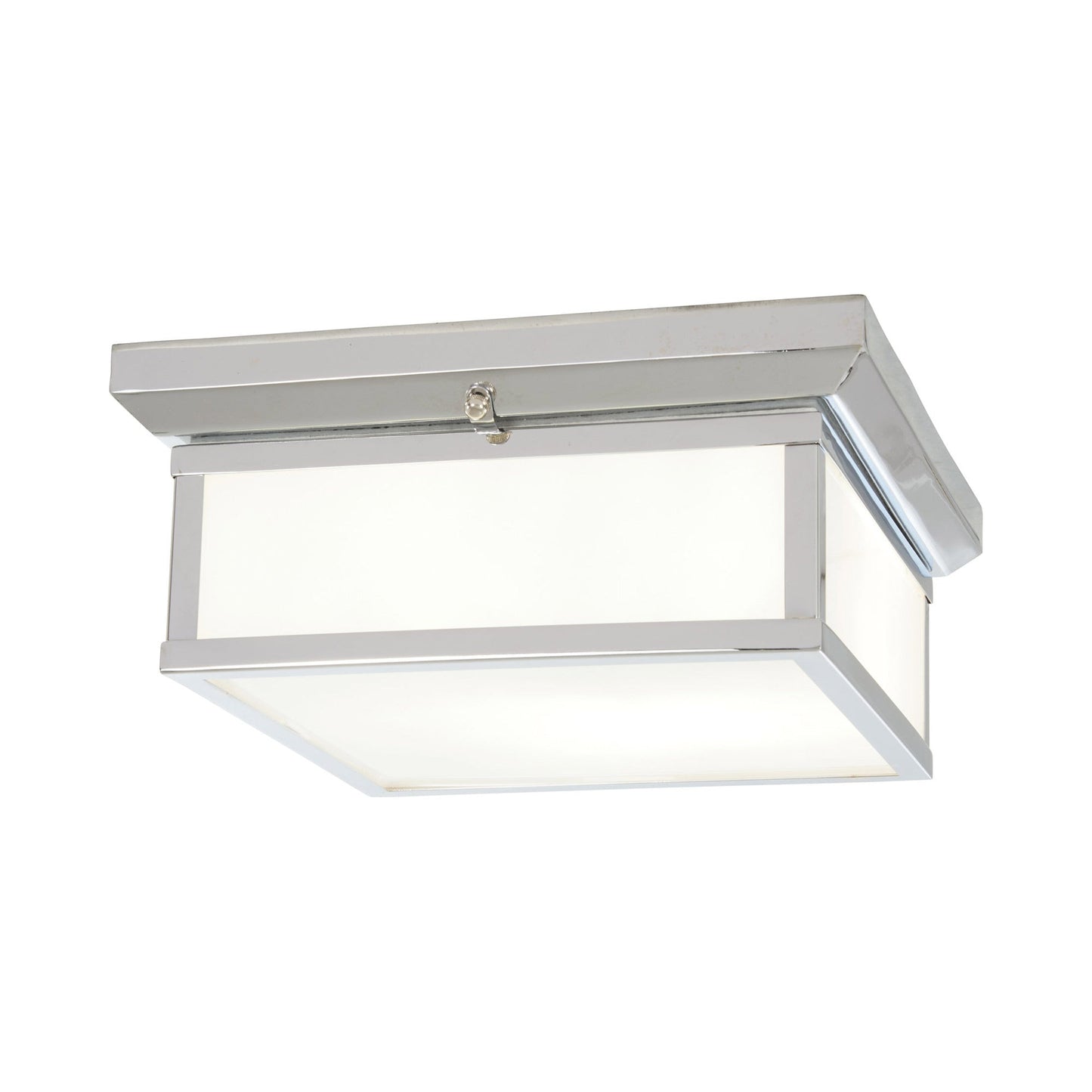 6919 Flush Mount Ceiling Light in Chrome.