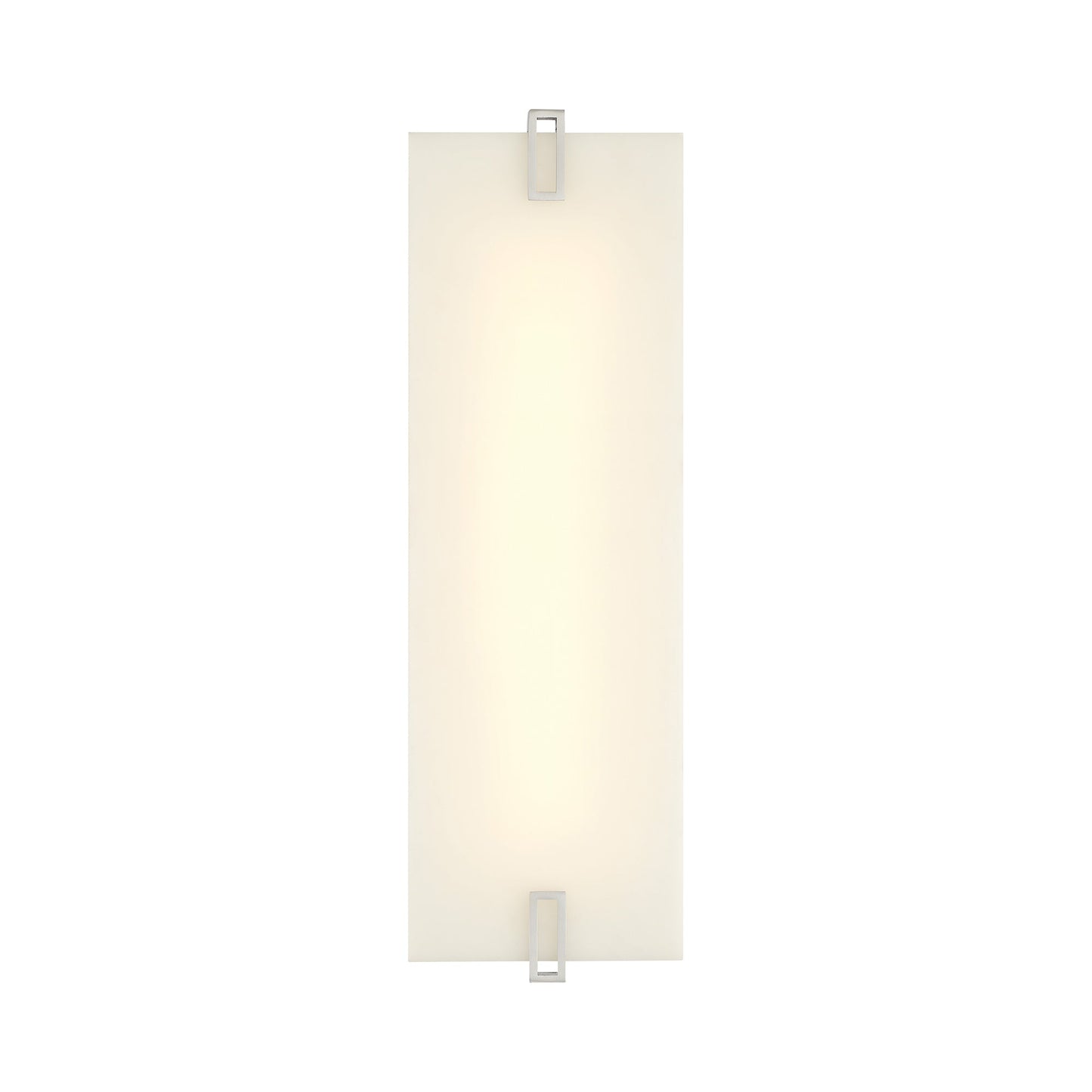 Aizen LED Wall Light in Brushed Nickel (19-Inch).
