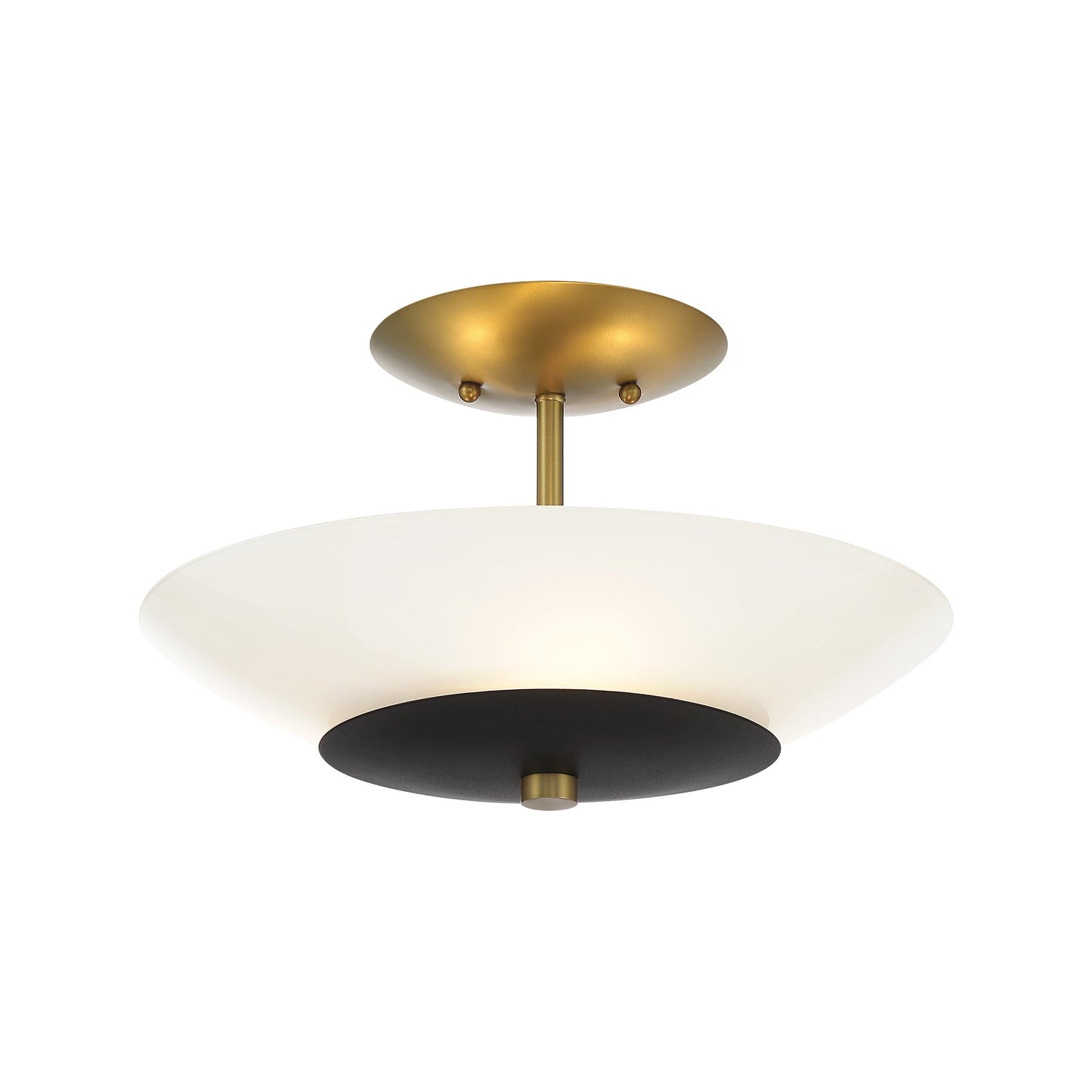Bax Semi Flush Mount Ceiling Light (Small).
