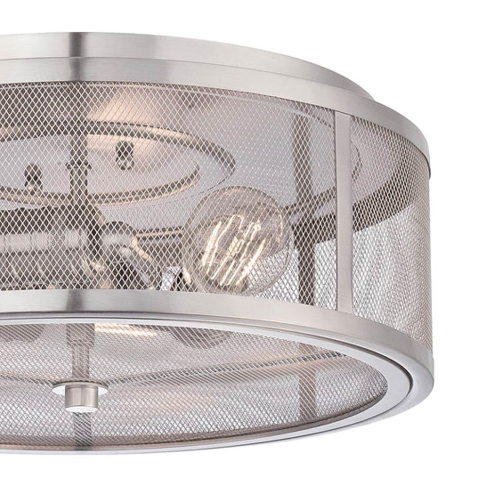 Downtown Edison Flush Mount Ceiling Light in Detail.