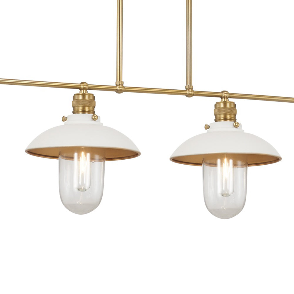 Downtown Edison Linear Pendant Light in Detail.