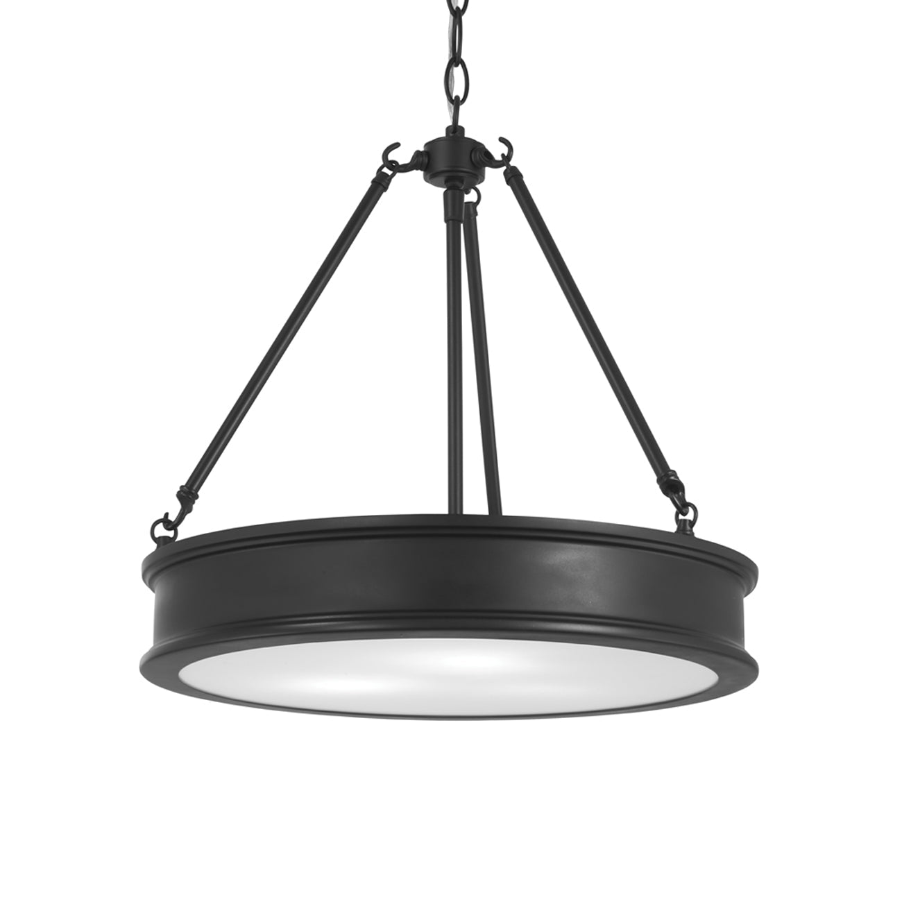 Harbour Point Pendant Light in Coal.