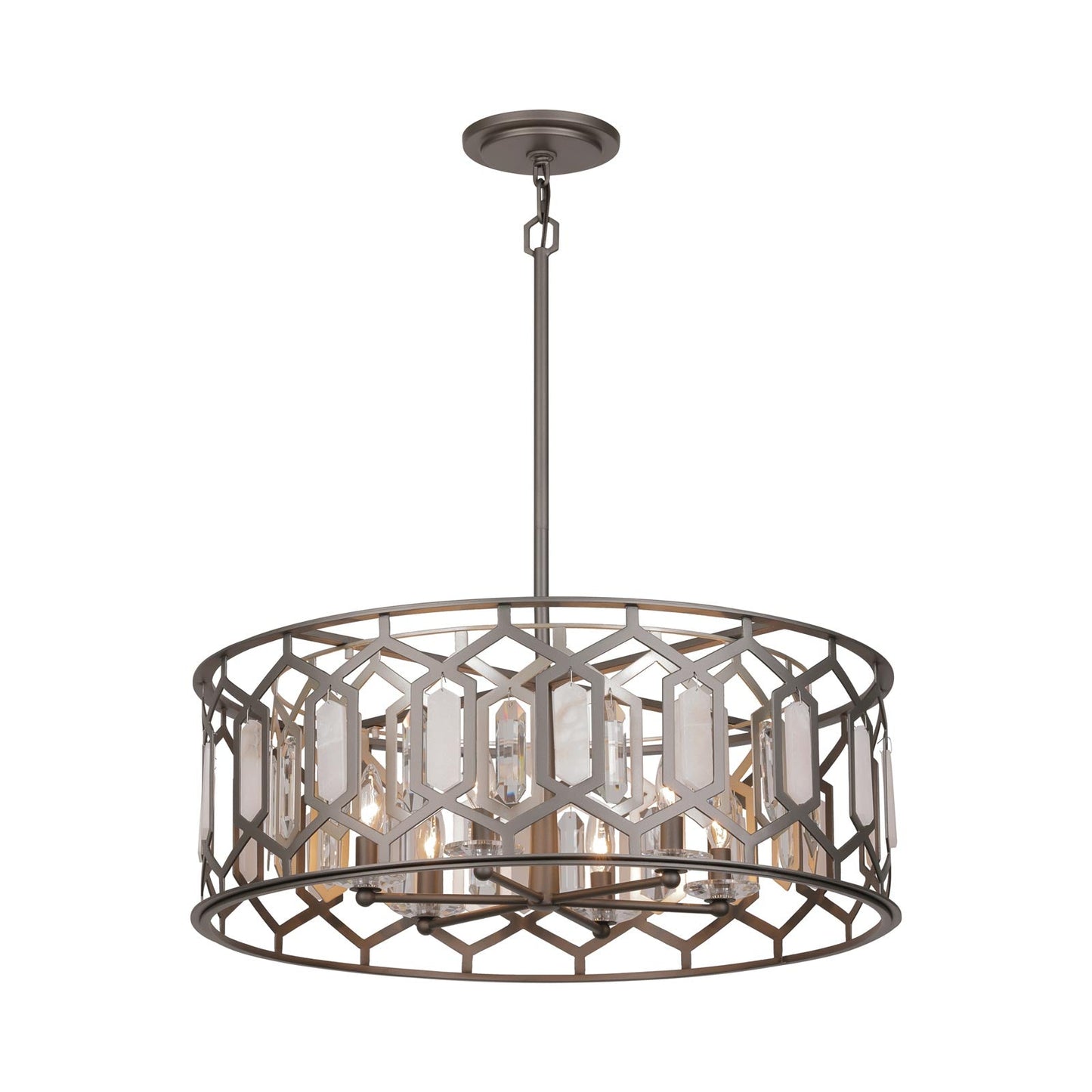 Hexly Pendant Light (6-Light).