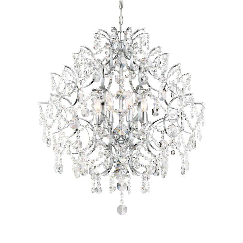 Isabella’s Crown Chandelier (8-Light).