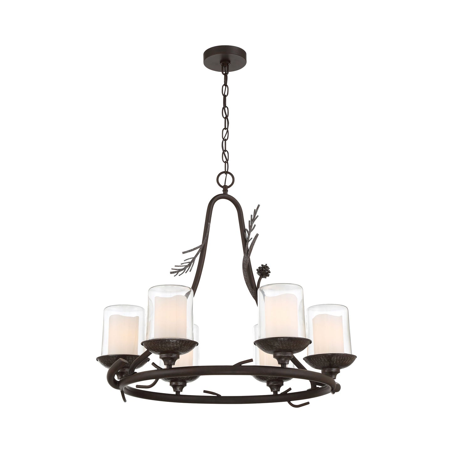Ponderosa Ridge Outdoor Chandelier (6-Light).