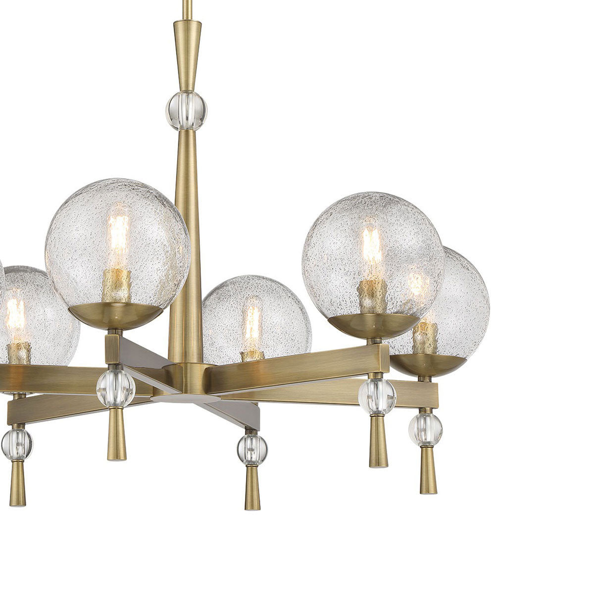 Populuxe Chandelier in Detail.