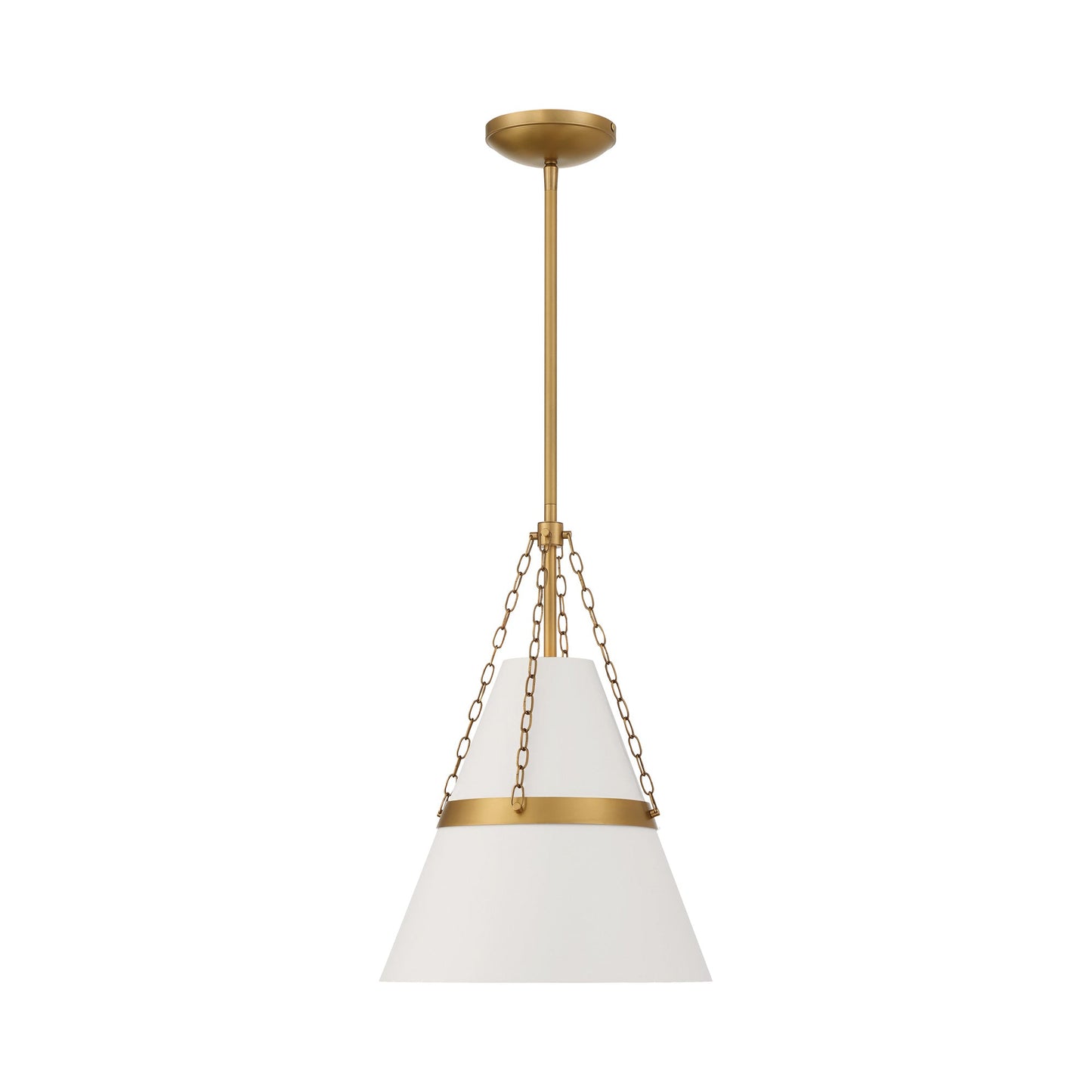 Springfield Pendant Light in Off White Cream.