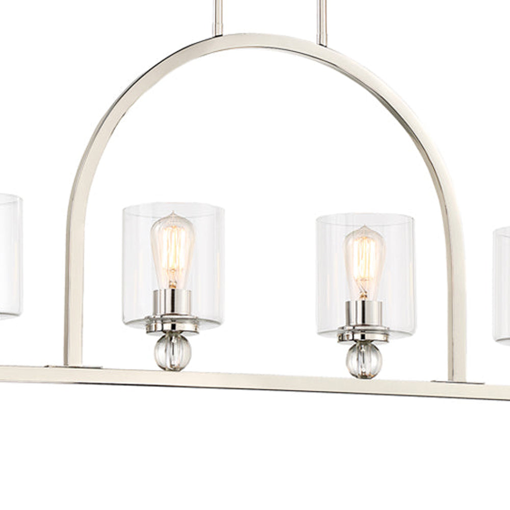 Studio 5 Linear Pendant Light in Detail.