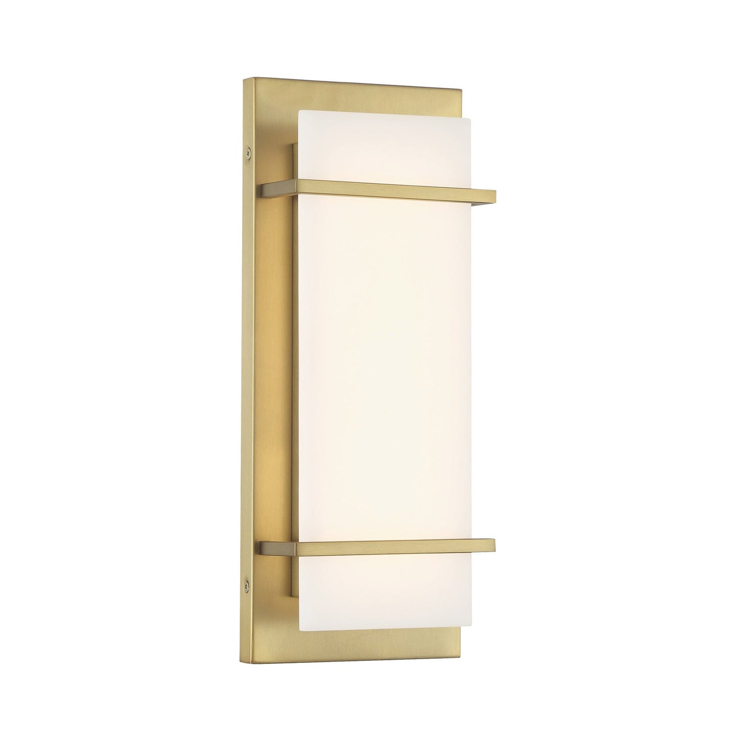 Tarnos LED Wall Light in Soft Brass (16-Inch).