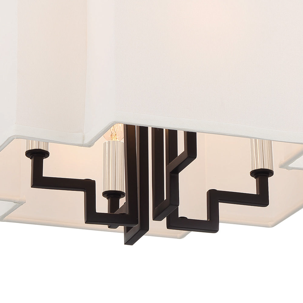 Upham Estates Convertible Pendant Light in Detail.