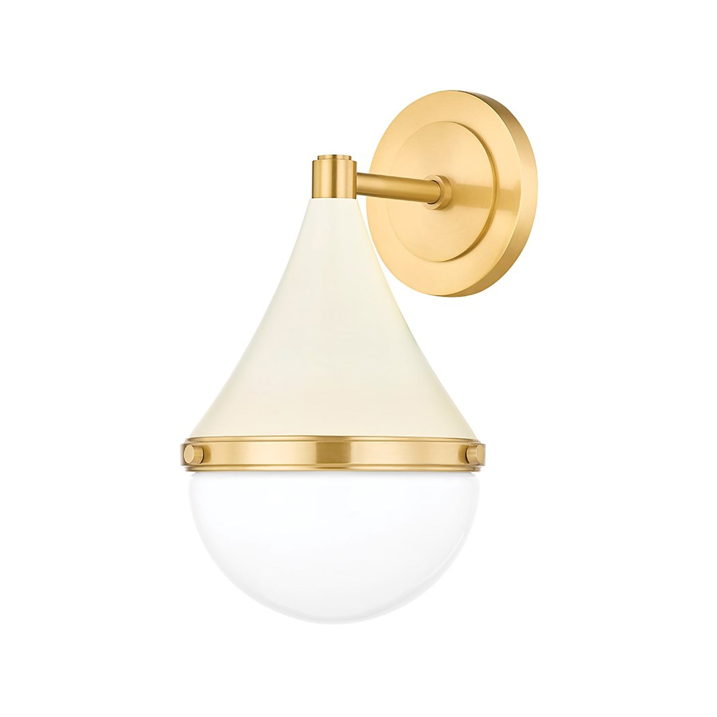 Ciara Wall Light in Soft Cream.
