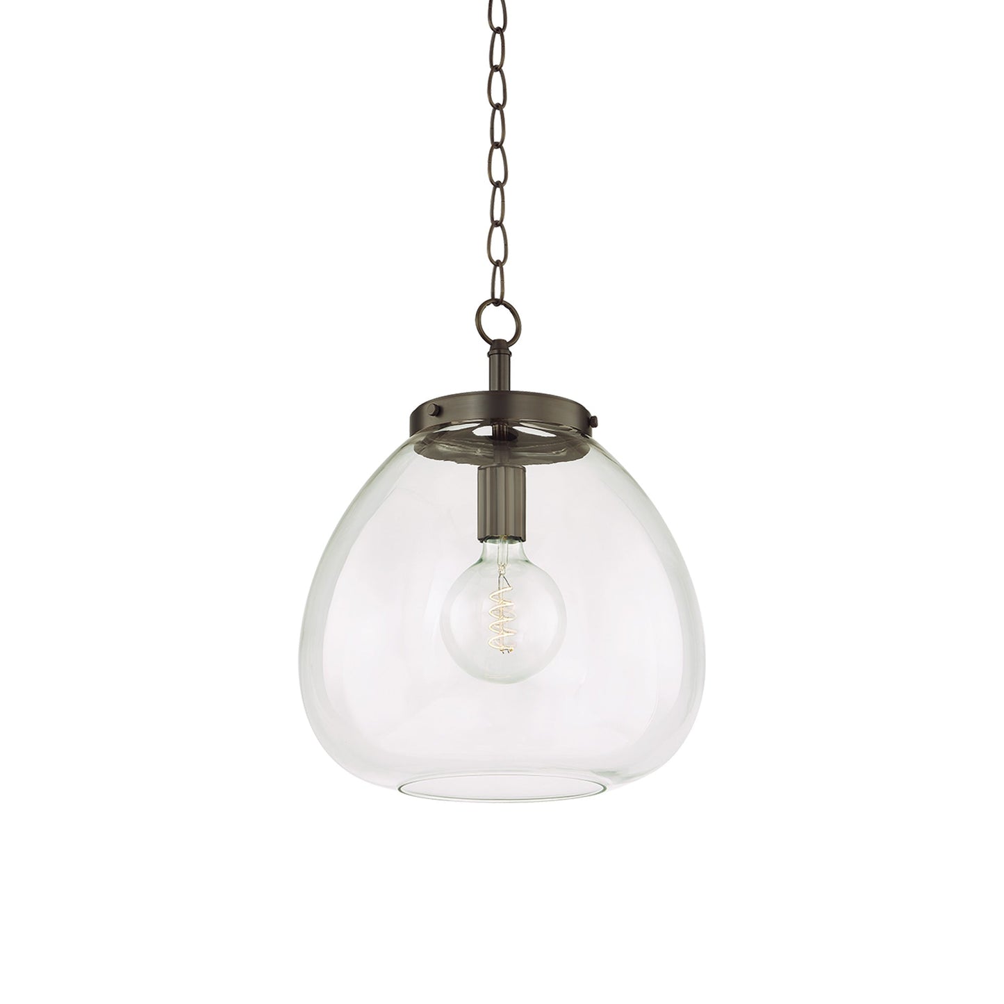 Della H997701 Pendant Light in True Bronze (Large).