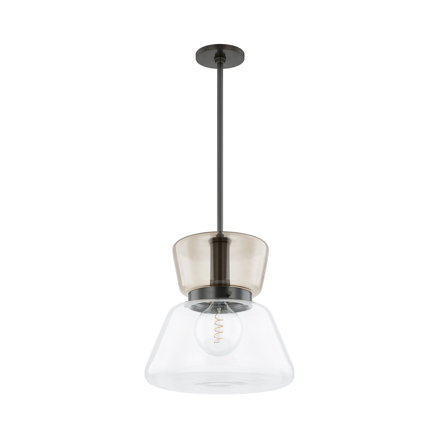 Elodie Pendant Light in True Bronze (Large).