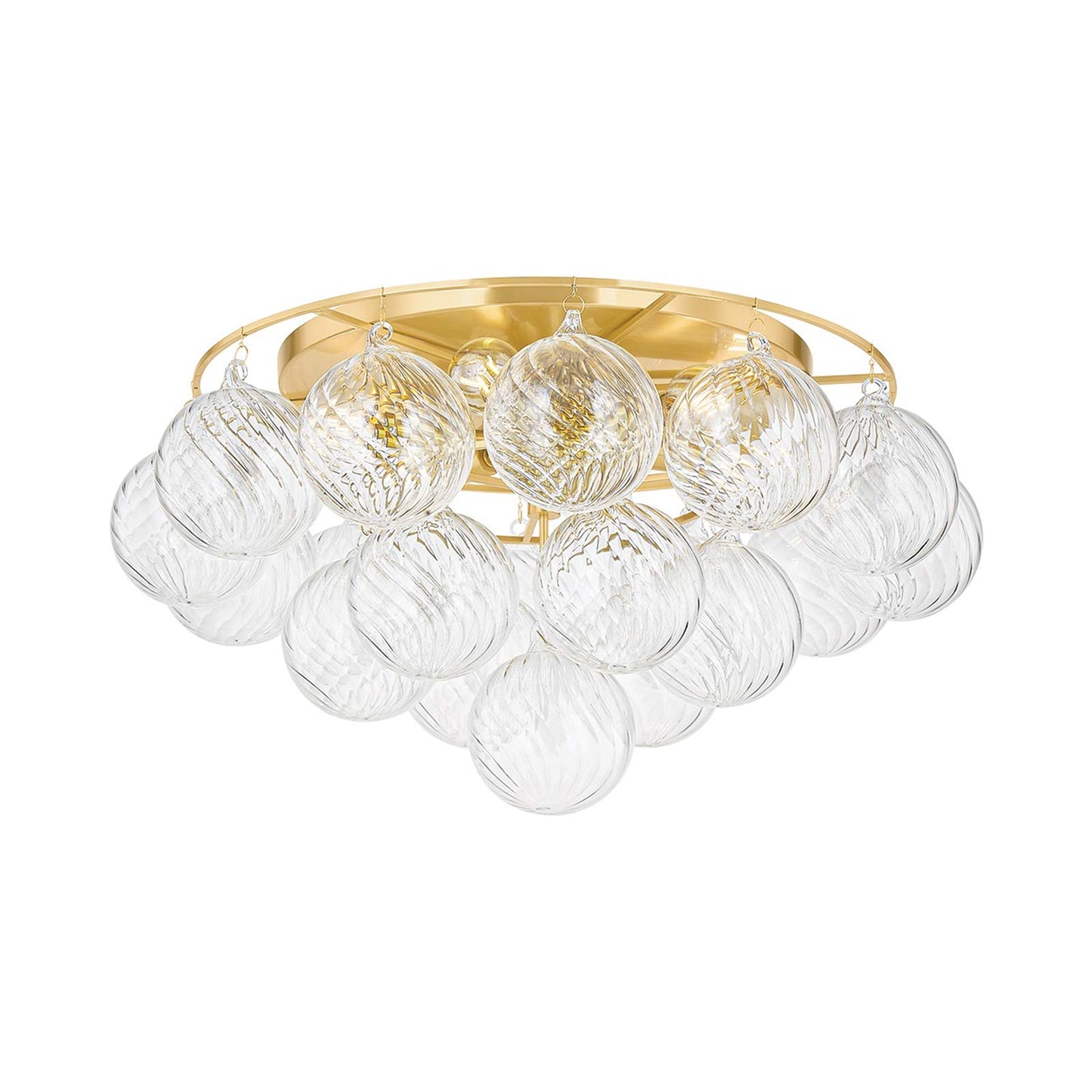 Mimi Flush Mount Ceiling Light in Clear Optic.