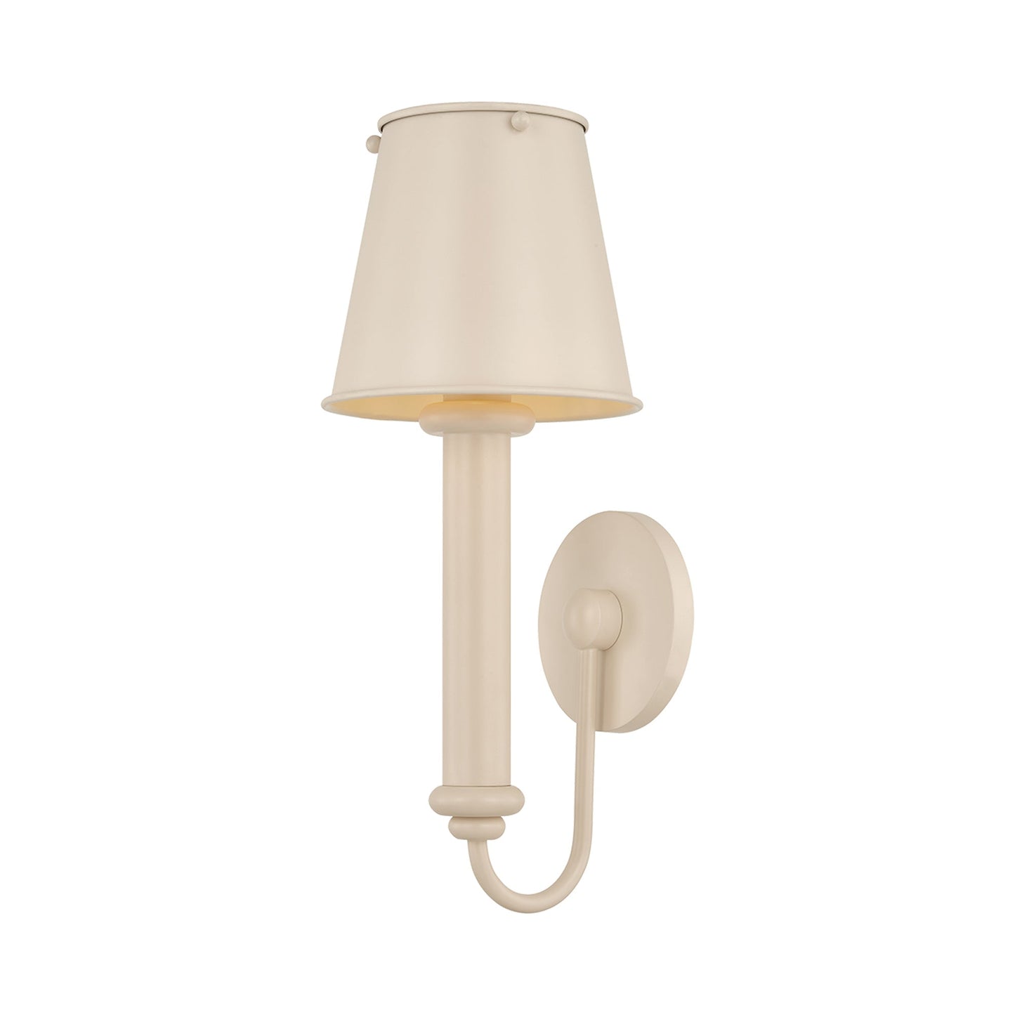 Yara Wall Light in Soft Bisque.