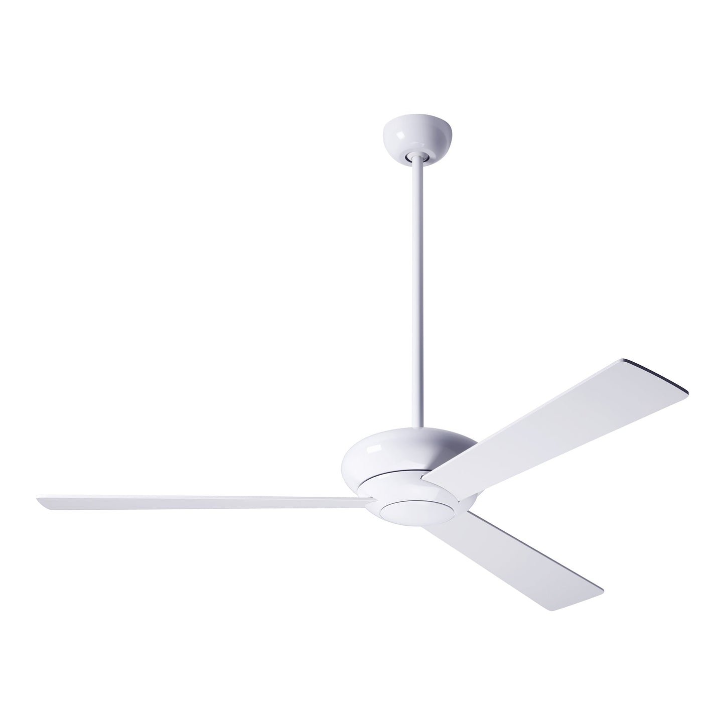 Altus 52-Inch Ceiling Fan in Gloss White/White.