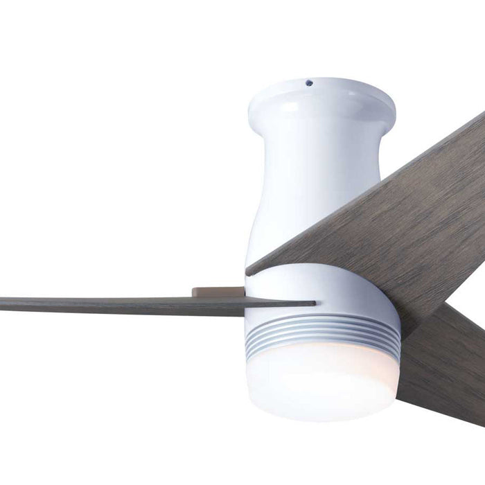 Velo DC LED Flush Mount Ceiling Fan in Detail.