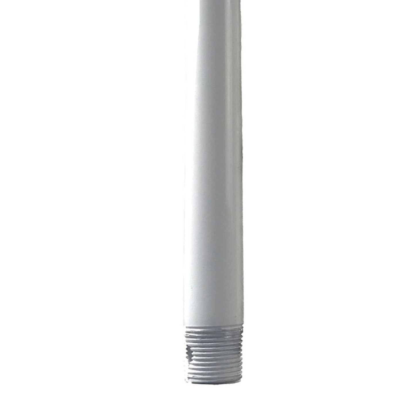 Fan Downrod in Gloss White.