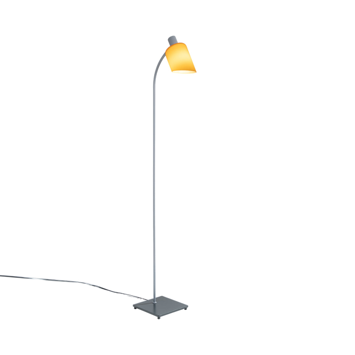 Lampe de Bureau Floor Lamp in Yellow.