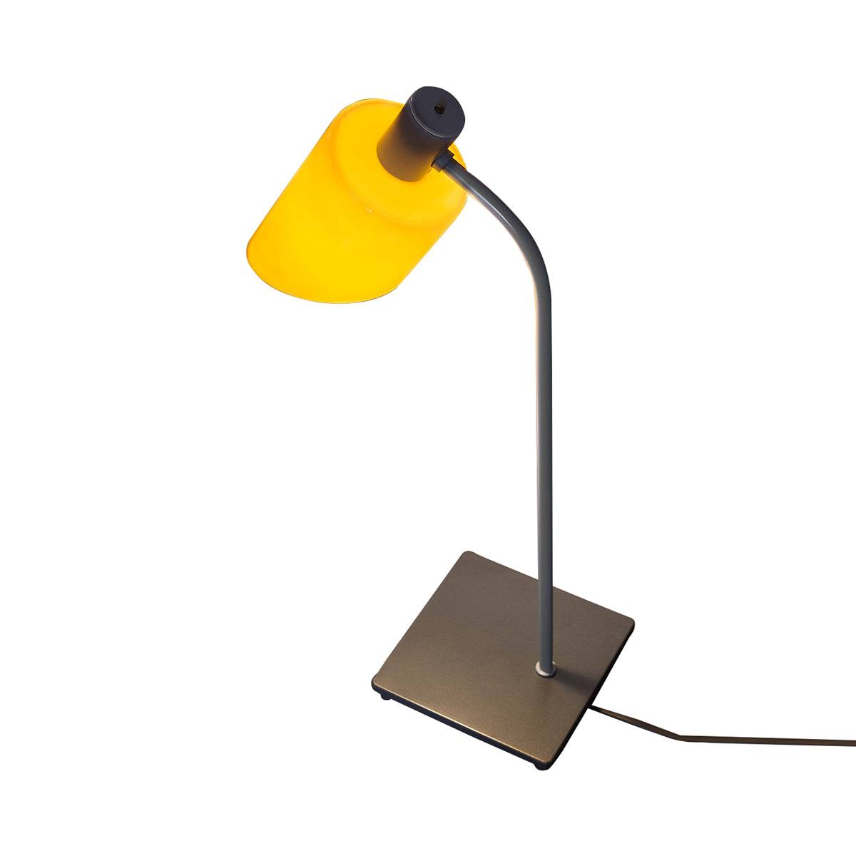 Lampe de Bureau Table Lamp in Yellow.
