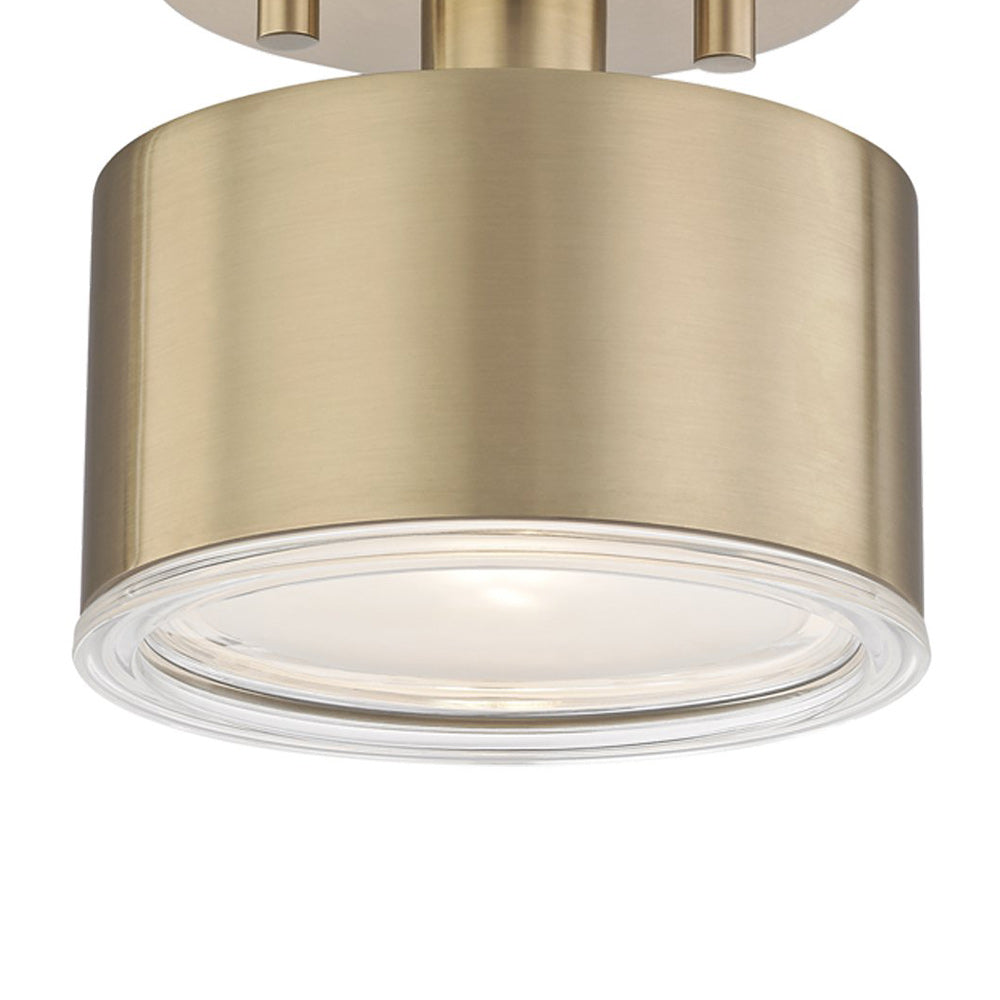 Nora LED Flush Mount Ceiling Light in Detail.