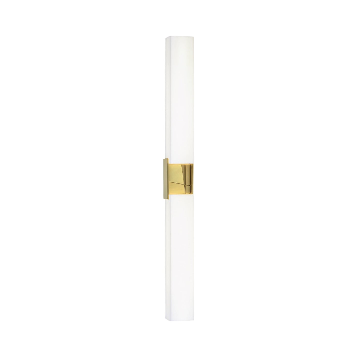 Artemis LED Bath Wall Light in Satin Brass (36-Inch).