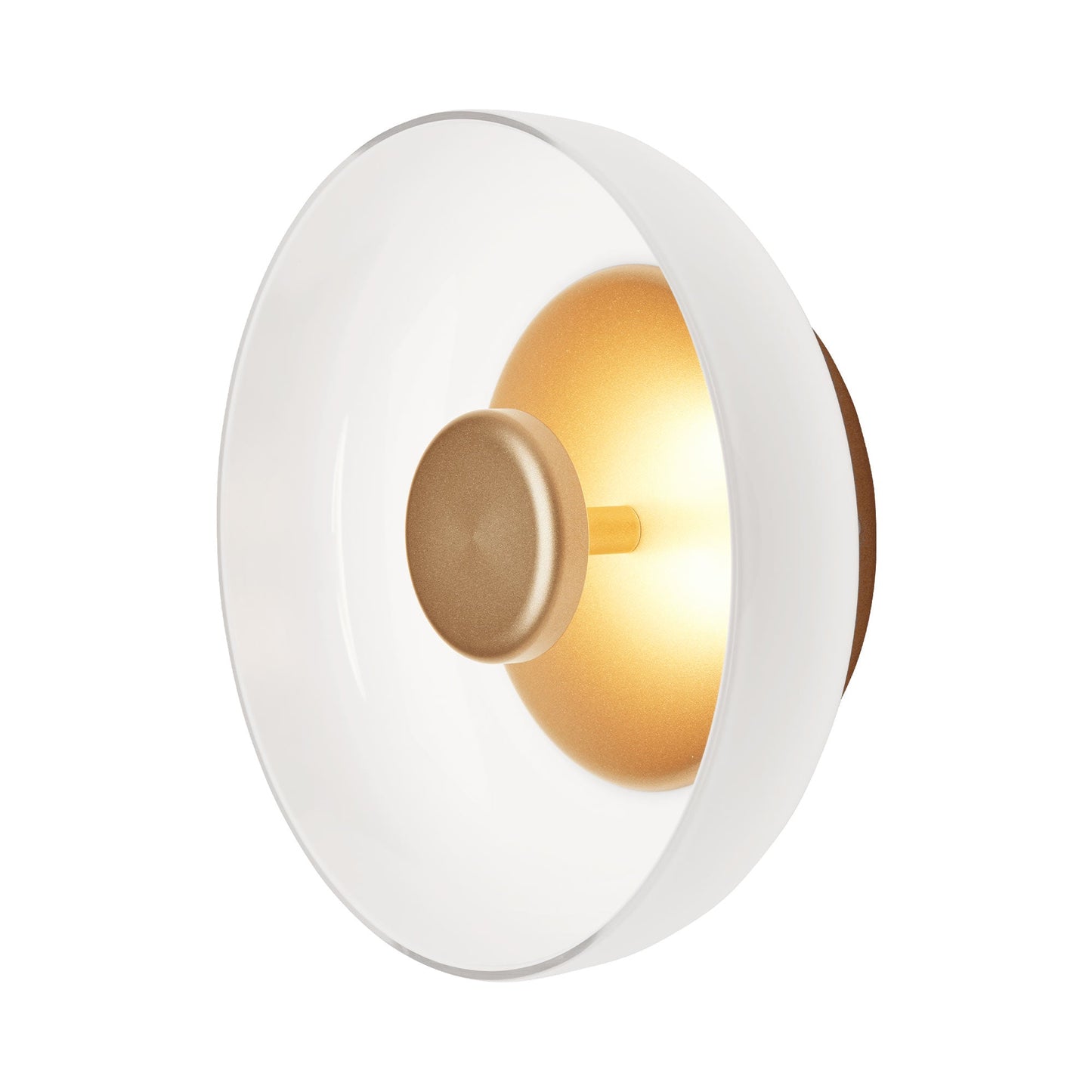 Blossi LED Wall Light in Opal White.
