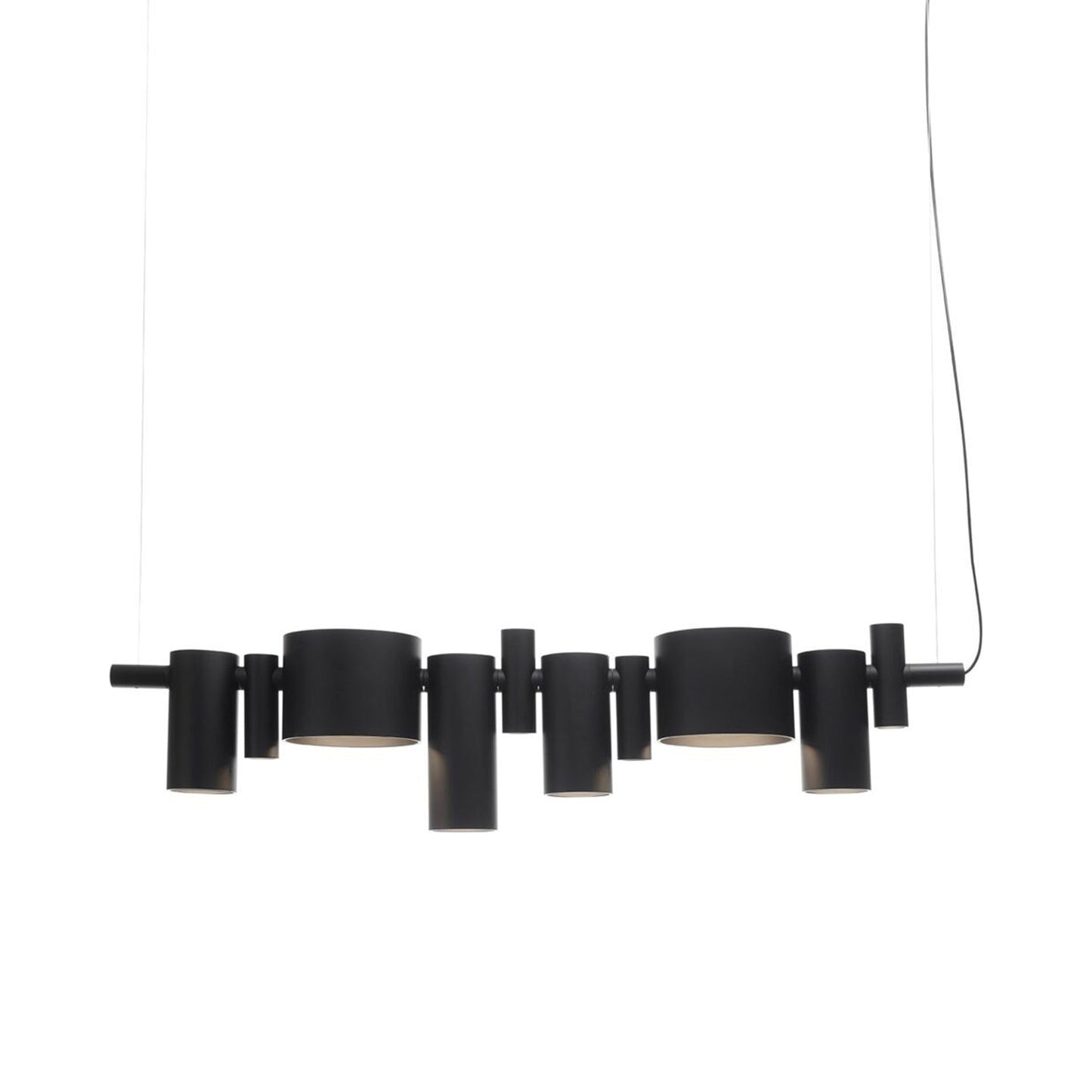 Dancing Queen LED Pendant Light in Matt Black.